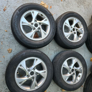 15인치 아반떼 순정휠 타이어