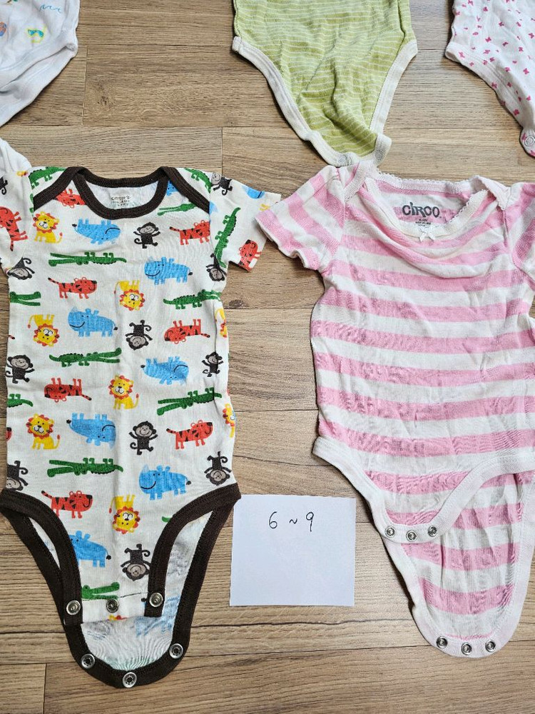 신생아 바디수트0~3. 신생아 바디수트 3~6.우주복0~6--6