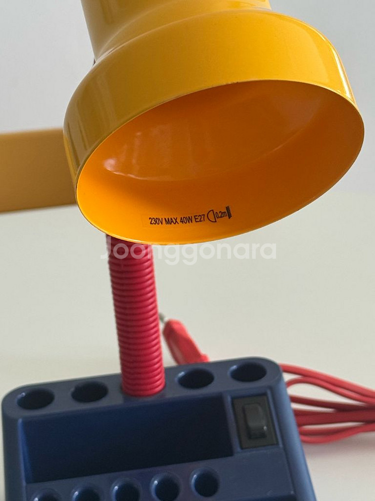 빈티지 3색 멀티플 탁상등--3