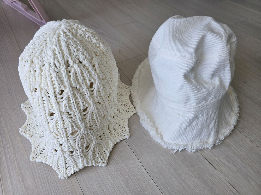 일괄)여성 모자 13개/버킷햇/벙거지/칼하트/노스페이스/--4