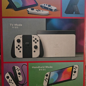 닌텐도 스위치 OLED 화이트 + 게임 2종 세트