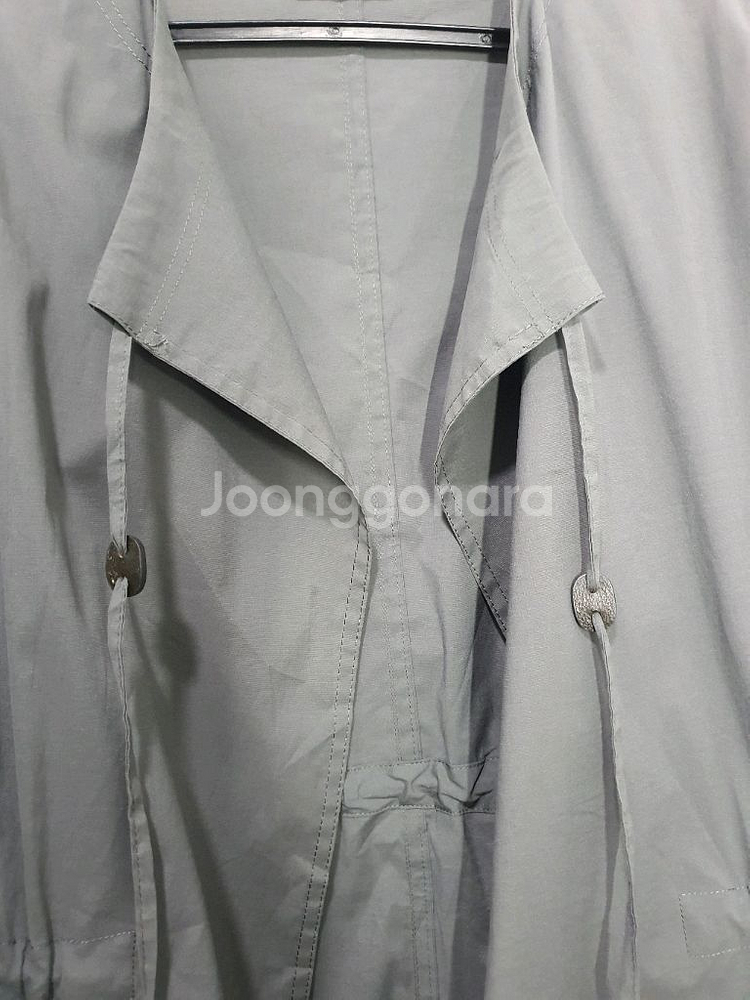 듀엘 DeWL 간절기 롱 자켓 사이즈 55--4