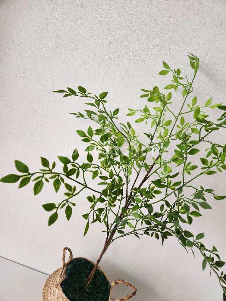 새상품)싱그러운 화초 조화 해초바구니--4