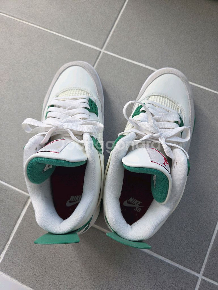 나이키 조던 4 나이키 SB 레트로 SP 파인 그린 255--2