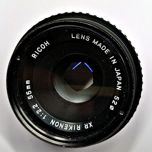 리코 XR RIKENON 55mm F2.2 어댑터 이용하여 미러리스에도사용가능합니다 렌즈