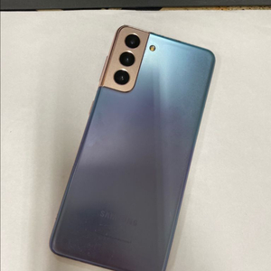 갤럭시S21 퍼플 외관깨끗 256GB 잔상폰 업무폰 배달폰