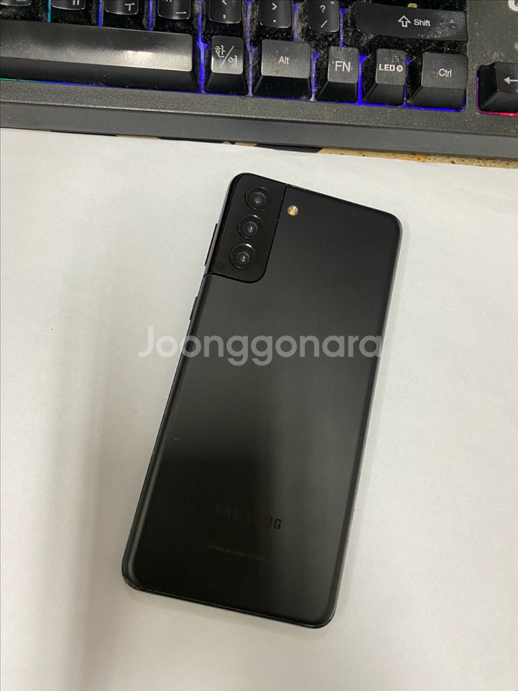 갤럭시S21플러스 외관깔끔 256GB 무잔상급--0
