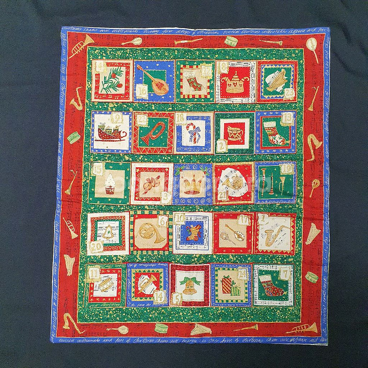 영국 핸드메이드 크리스마스 어드밴트 캘린더--0