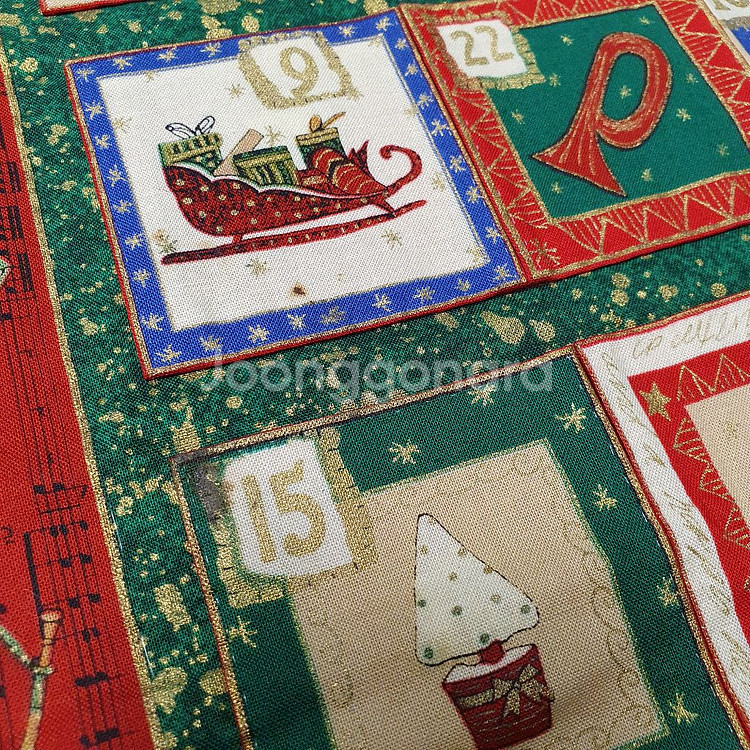 영국 핸드메이드 크리스마스 어드밴트 캘린더--4