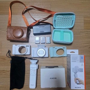 소니 ZV-1M2 화이트 + 슈팅그립 +기타