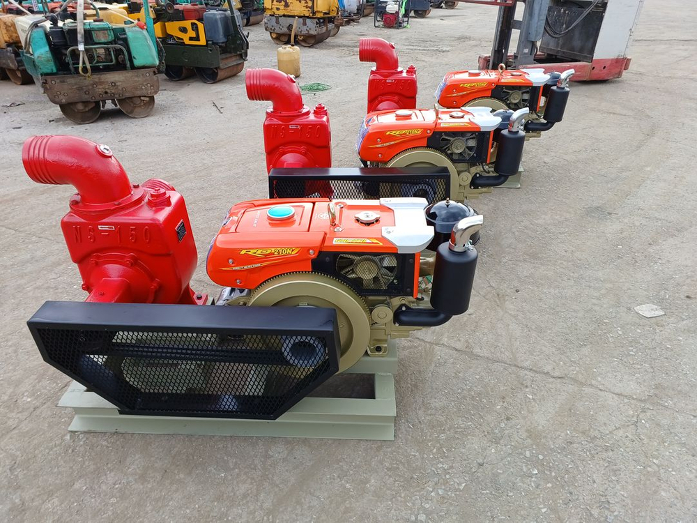 새상품 6인치 양수기 물펌프 판매 임대 이미지