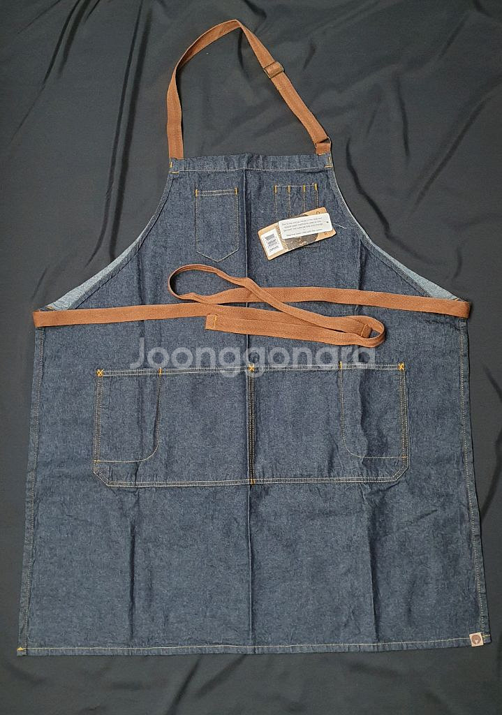 쉐프웍스 Chef Works 멤피스 빕 데님 앞치마 새상품--2