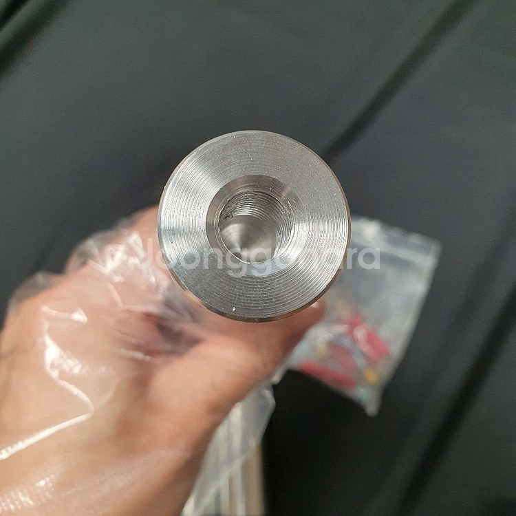 스테인리스 벽옷걸이 벽면 후크 원형기둥 피스고정형 4개 일괄--1