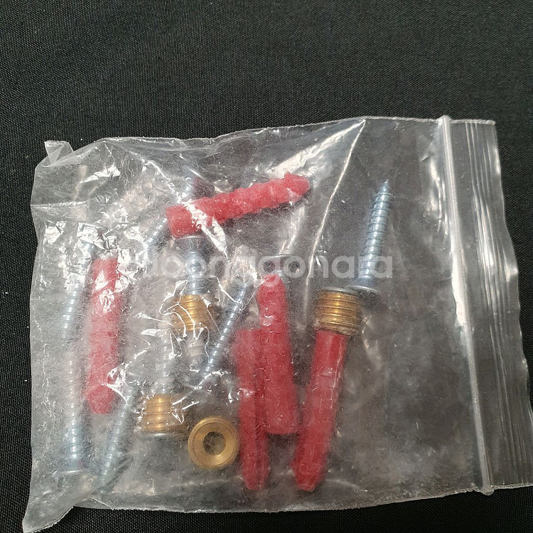 스테인리스 벽옷걸이 벽면 후크 원형기둥 피스고정형 4개 일괄--2