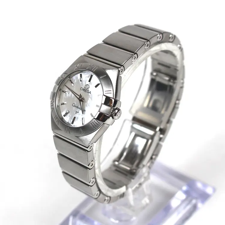 [중고명품다올] 오메가 컨스틸레이션 자개판 여성 쿼츠 시계 24mm 123.102.460.050.01 이미지
