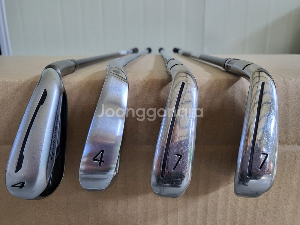 아이언 단품 4종--5