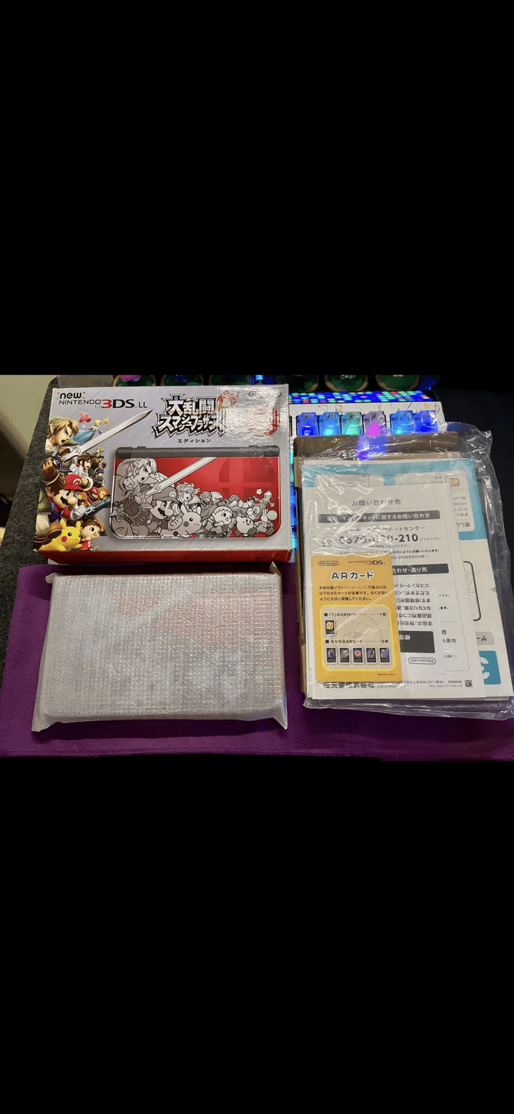 닌텐도 정품 대난투 new3dsll 한정판 ips 이미지