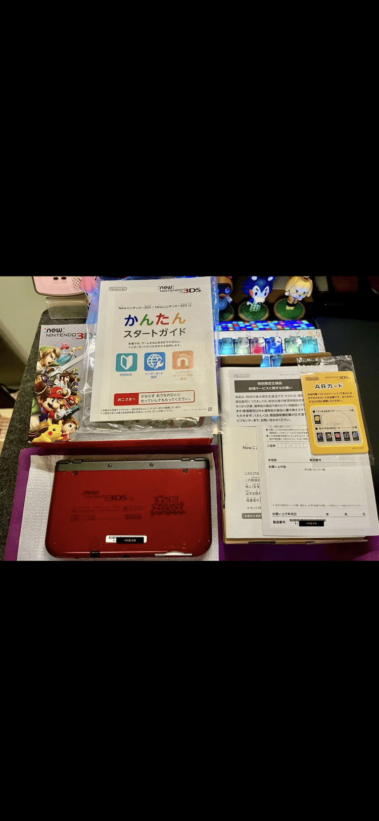 닌텐도 정품 대난투 new3dsll 한정판 ips 이미지