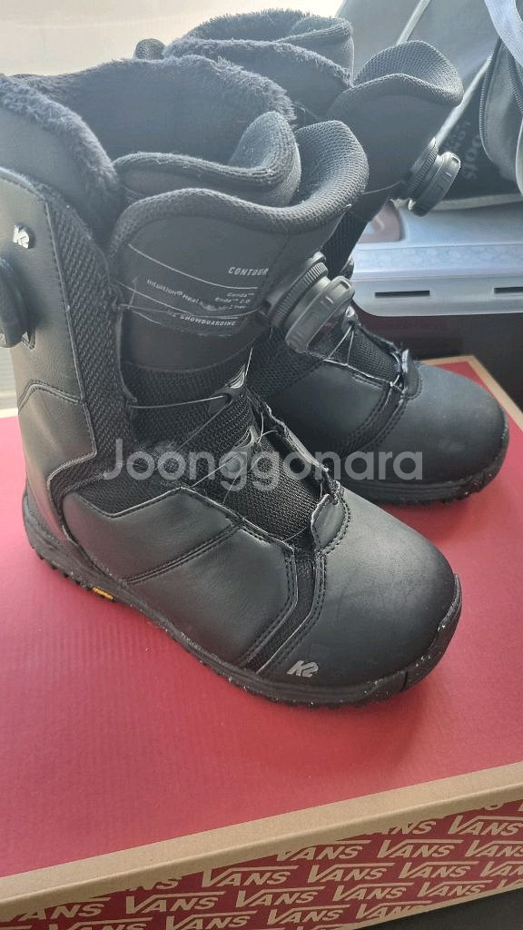 여성용 k2 스노우보드 부츠 컨투어 230--2