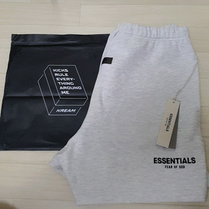 [L] 피어오브갓 피오갓 에센셜 라이트 오트밀 쇼츠 반바지 이미지