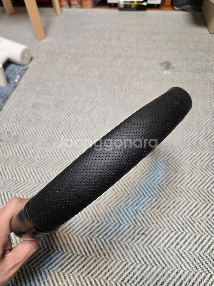 푸조 308/ 3008 카본 핸들링 그립 (가죽 핸들커버)--3