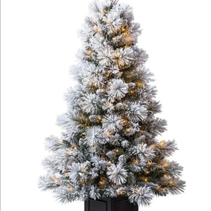 LED 글리터 트리 크리스마스 1.3M 리모컨 포함