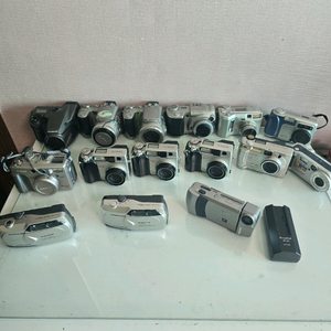 빈티지 소품 부품용 디지털카메라39대일괄 판매