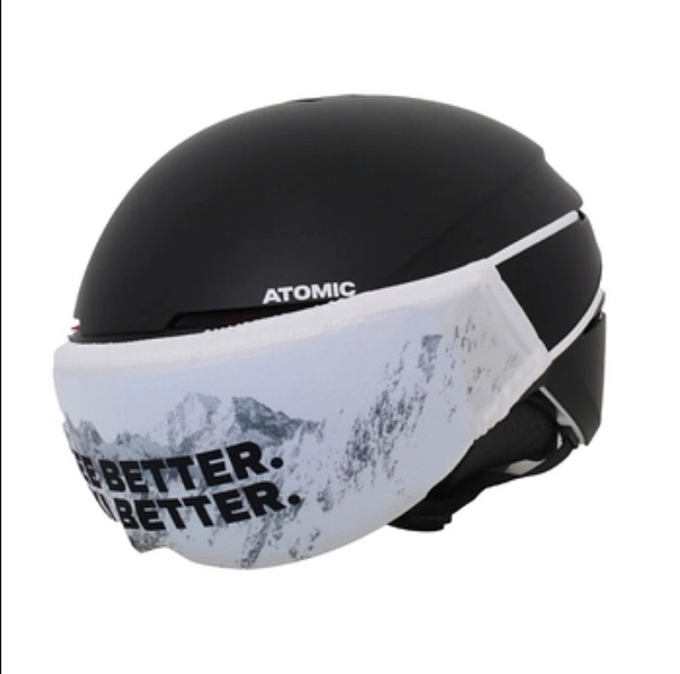 아토믹 아동용 스키/보드 고글 일체형 헬멧 블랙 S 이미지