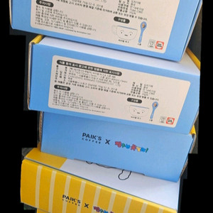 빽다방 짱구 띠부씰들, 시리얼 머그&스푼세트 판매