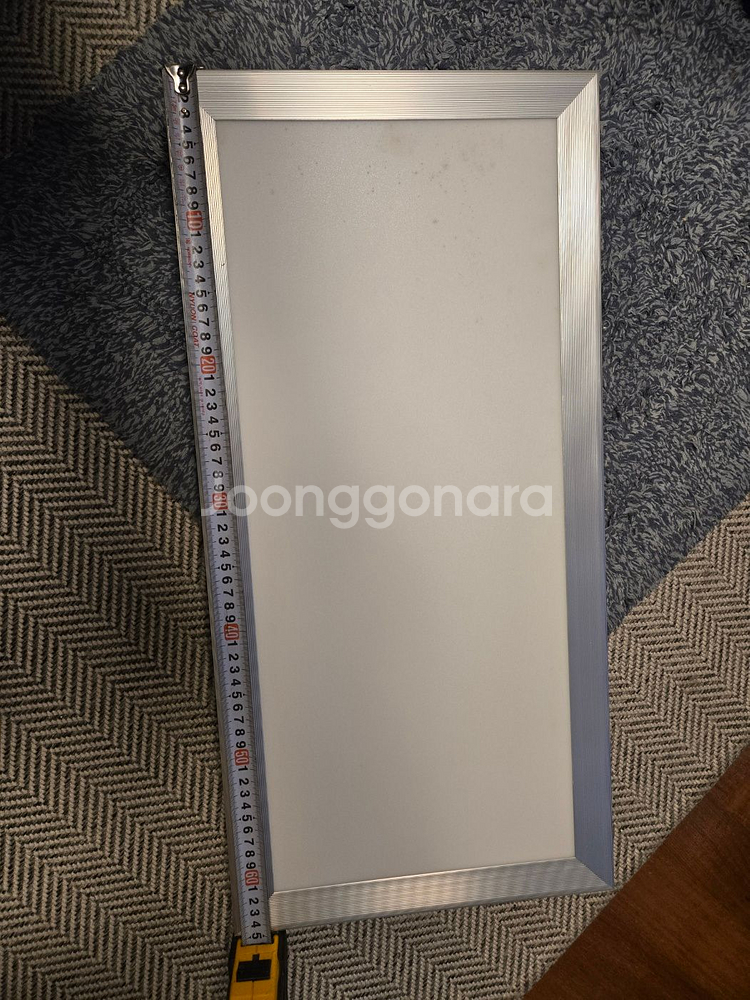 시그마 LED 엣지 매입형 조명 패널 630x320 3개 팝니다.--0