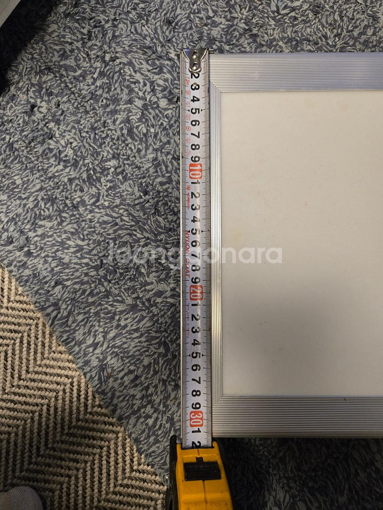 시그마 LED 엣지 매입형 조명 패널 630x320 3개 팝니다.--2