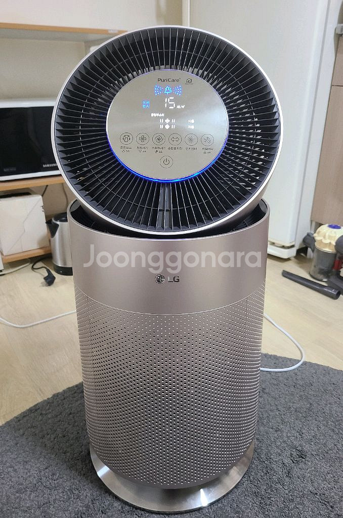 LG 퓨리케어 360도 펫케어 공기청정기 AS199D--0