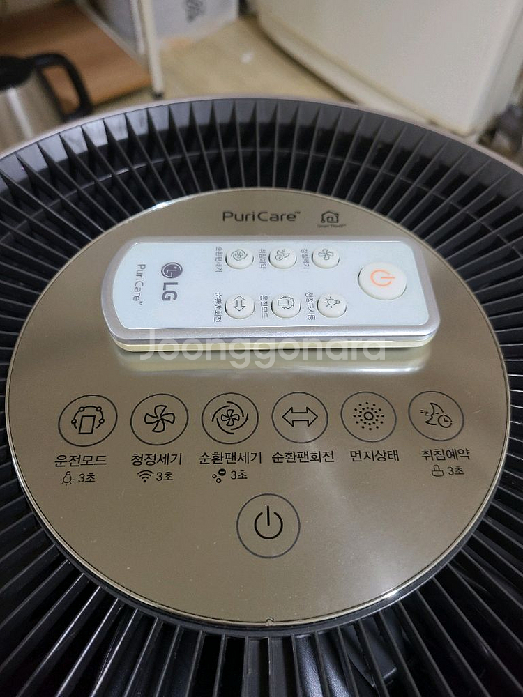 LG 퓨리케어 360도 펫케어 공기청정기 AS199D--2