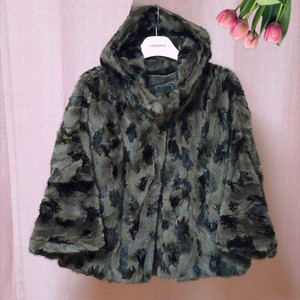 천연밍크 숏 자켓/여77~88