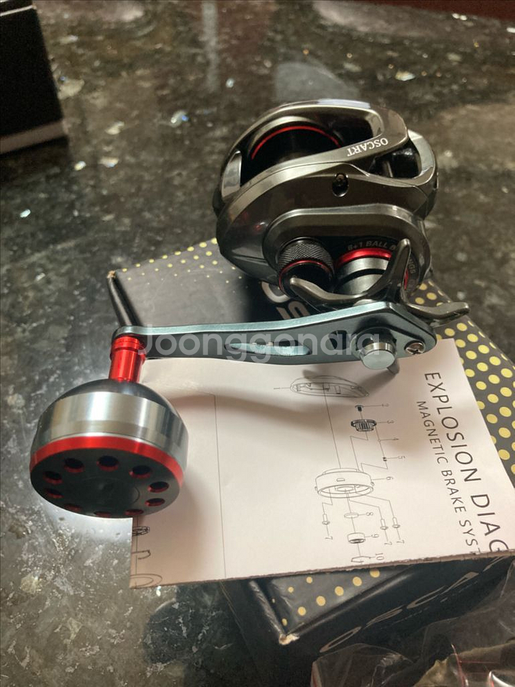 존쿠 오스카트 우핸들 5점대 베이트릴--1