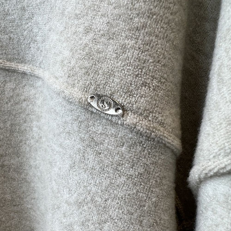 고급 니트 기모 트레이닝세트 오트밀 새제품--6