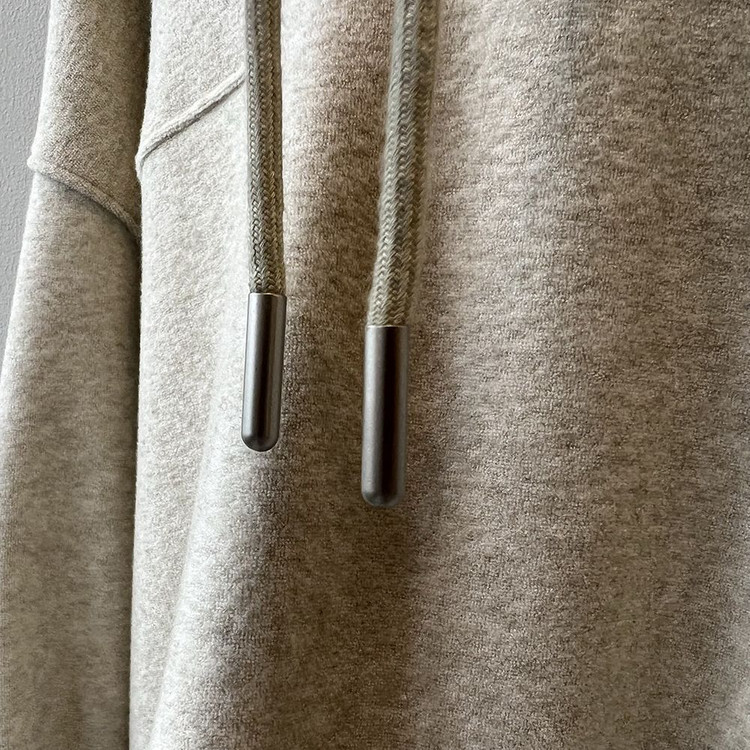 고급 니트 기모 트레이닝세트 오트밀 새제품--7