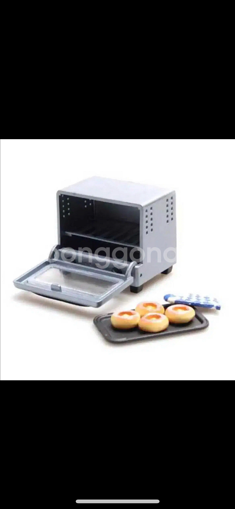 개봉 오카라 쿠킹 마스터 오븐 리멘트 식완 미니어처--0