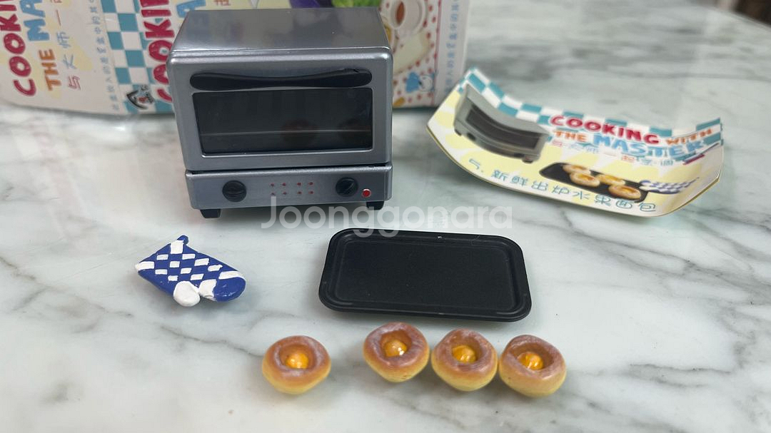 개봉 오카라 쿠킹 마스터 오븐 리멘트 식완 미니어처--1