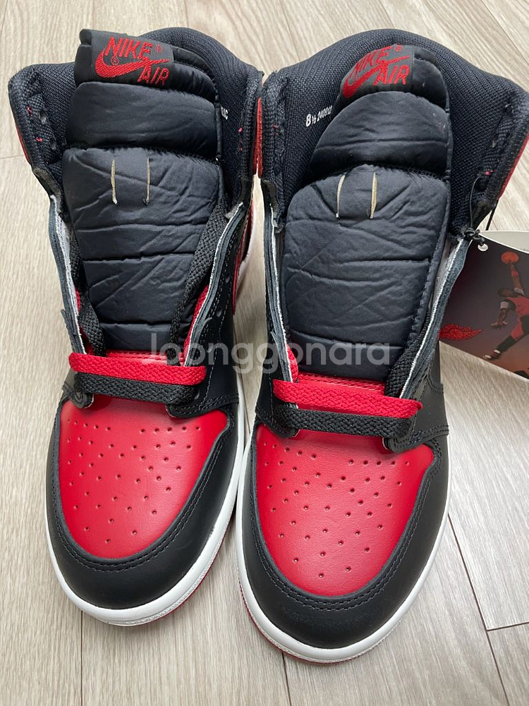 나이키 에어조던 1 레트로 하이 브레드 265--1