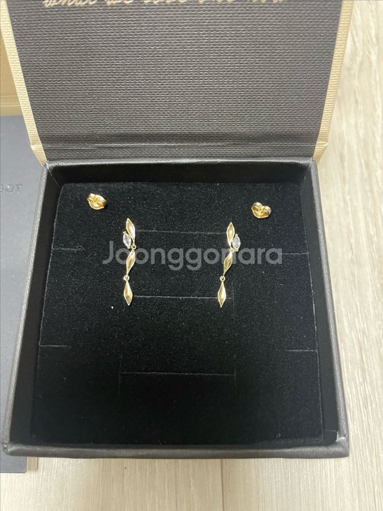 디디에두보14k 귀걸이(새제품)--3