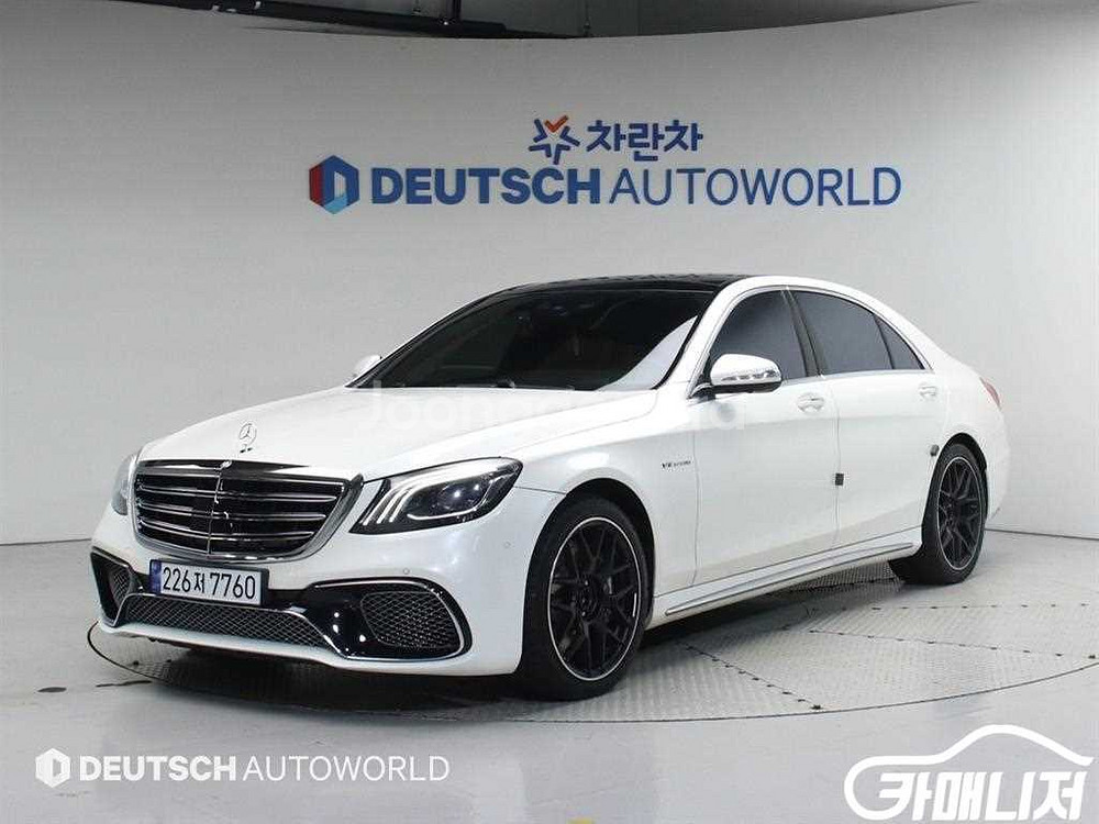 [벤츠]S클래스-W222 S 63 AMG 4MATIC #가을특가--0