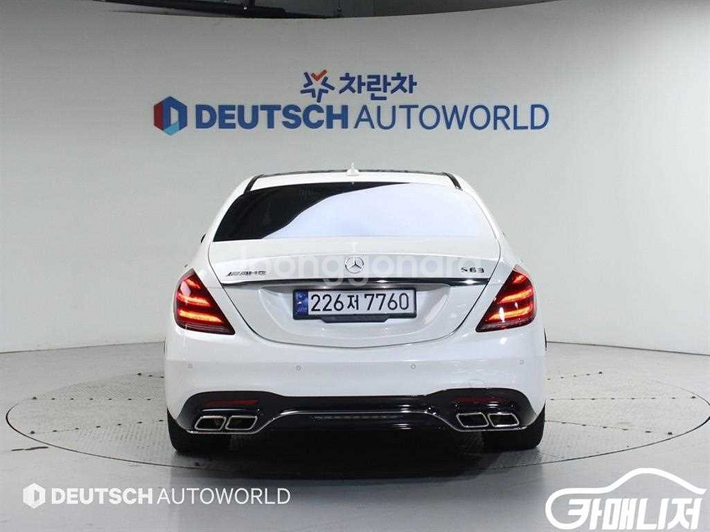 [벤츠]S클래스-W222 S 63 AMG 4MATIC #가을특가--3