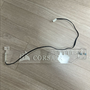커새어로고 화이트led 그래픽카드 지지대 이미지