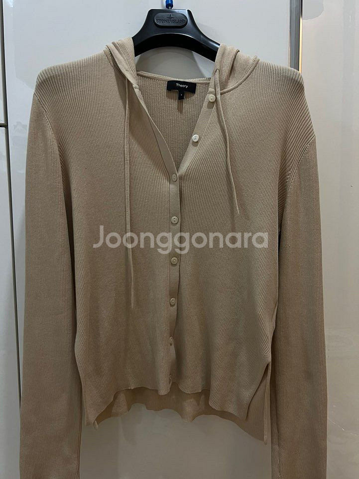 23fw 띠어리 후드가디건 S (새상품급)--0