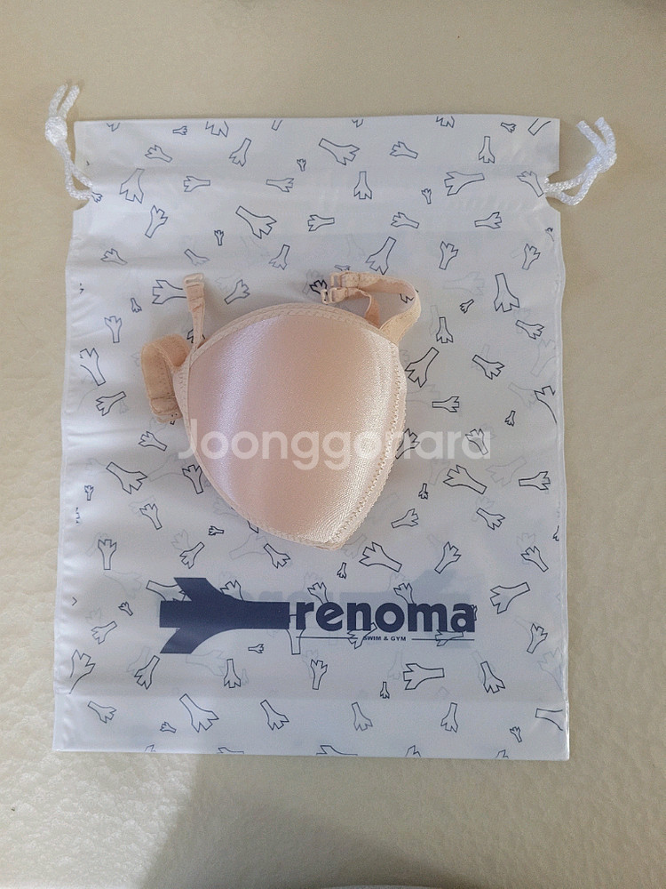 (새상품)레노마 여성수영복90(브라캡+폴리백포함)--4