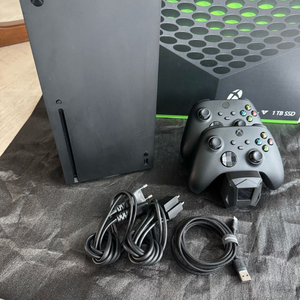 엑스박스 시리즈x s급 2인 블랙풀세트