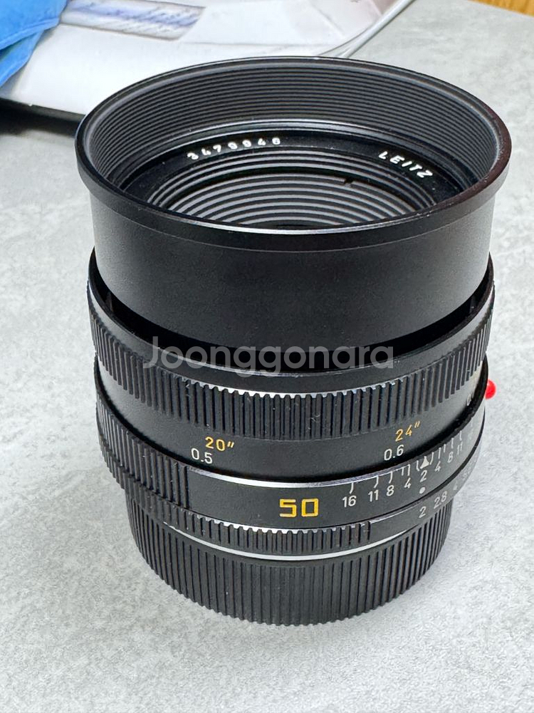 라이카 R Summicron f2 50mm (3cam) 렌즈 팝니다.--1