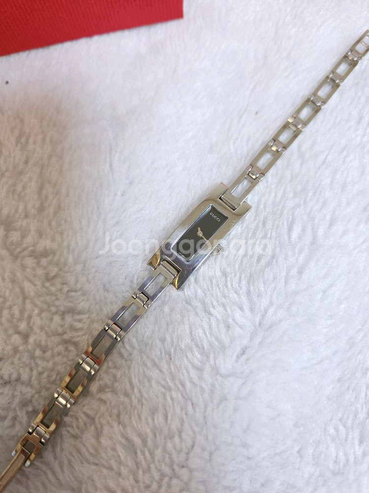 구찌 정품 실버 3900L 여성 럭셔리 명품시계 안전--3