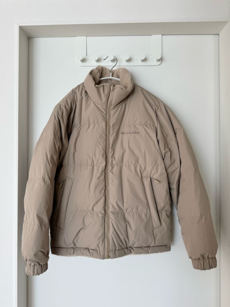 콜롬비아 리버시블 플리스 다운 자켓 90(S) 새제품--3